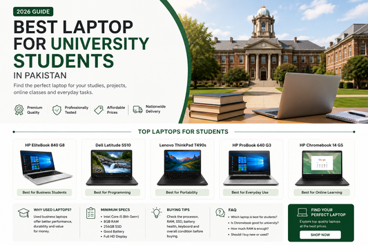 Best Laptop for University Students in Pakistan (2026) – Complete Buying Guide